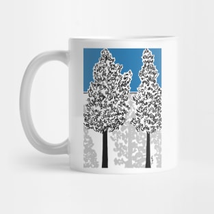 Trees and Shadows Mug